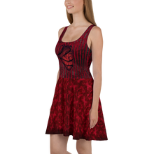 Load image into Gallery viewer, Skater Dress Gothic Vintage Valentine from MoonShine