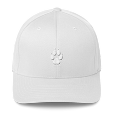 Load image into Gallery viewer, Hat - Wolf Paw High Four - Flexfit with White Thread