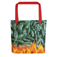 Load image into Gallery viewer, Tote Bag Flame Roasted Jalapeno