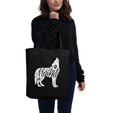 Load image into Gallery viewer, Tote Bag 100% Cotton Pack Mama Howling Wolf