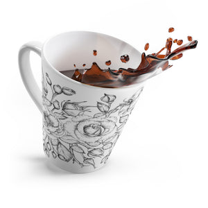 Mug - Roses Black and White