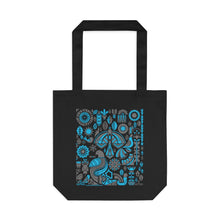 Load image into Gallery viewer, Tote Bag - 100% Cotton Canvas with Nordic Birds and Florals Design