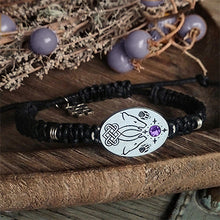 Load image into Gallery viewer, Bracelet MoonShine Howl On Singing Wolves Birthstone Crystal