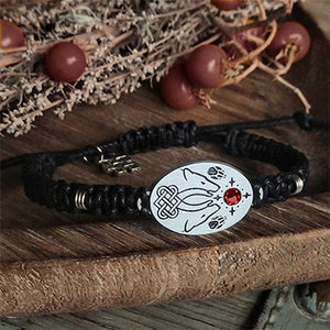 Bracelet MoonShine Howl On Singing Wolves Birthstone Crystal