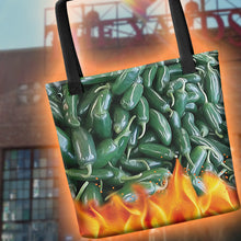 Load image into Gallery viewer, Tote Bag Flame Roasted Jalapeno
