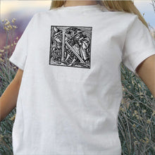 Load image into Gallery viewer, T-shirt - K. - Black Ink