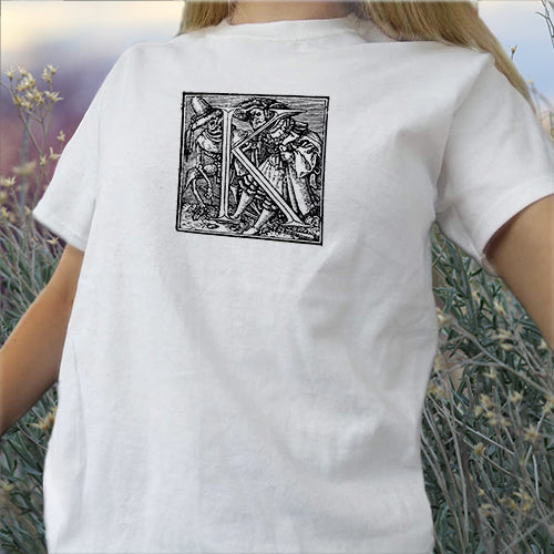 T-shirt - K. - Black Ink
