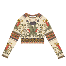 Load image into Gallery viewer, Recycled long-sleeve crop top