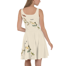 Load image into Gallery viewer, Skater Dress Vintage Dragonflies by MoonShine NM