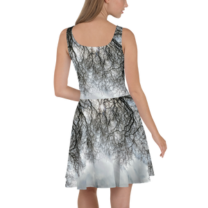Skater Dress Winter Tree by MoonShine NM