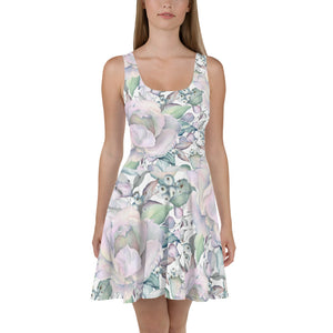 Skater Dress Romantic Roses by MoonShine NM