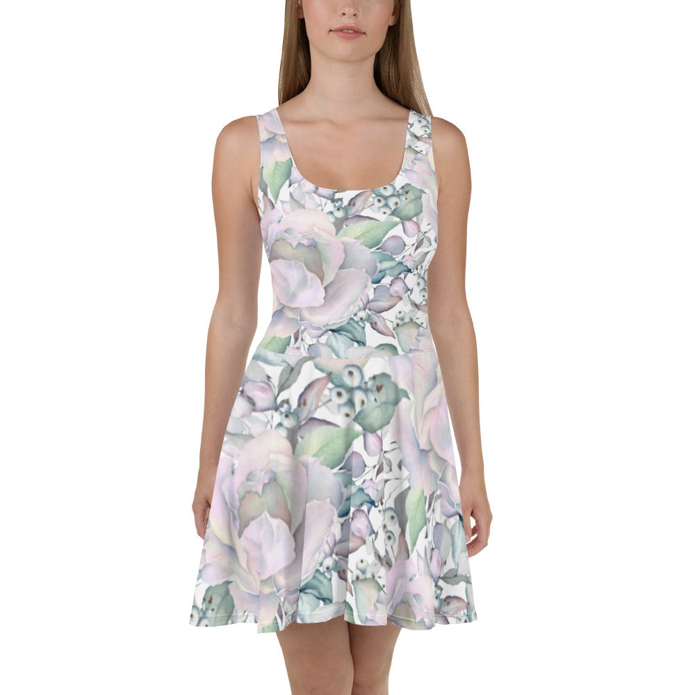 Skater Dress Romantic Roses by MoonShine NM