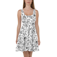 Load image into Gallery viewer, Skater Dress Sophia Caldwell Roses by MoonShine NM