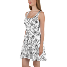 Load image into Gallery viewer, Skater Dress Sophia Caldwell Roses by MoonShine NM