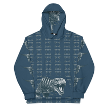 Load image into Gallery viewer, Unisex Hoodie T-Rex Dinosaur by MoonShine NM