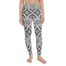 Load image into Gallery viewer, Yoga Leggings Black and White Geometric MoonShine NM
