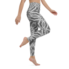 Load image into Gallery viewer, Yoga Leggings Black and White Geometric MoonShine NM