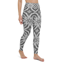 Load image into Gallery viewer, Yoga Leggings Black and White Geometric MoonShine NM