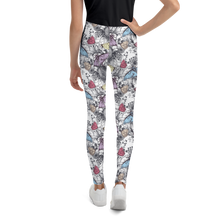Load image into Gallery viewer, Youth Leggings Joan&#39;s Butterflies