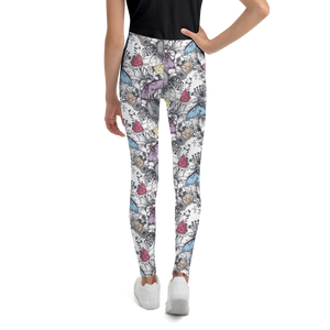 Youth Leggings Joan's Butterflies