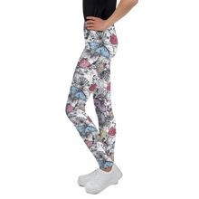 Load image into Gallery viewer, Youth Leggings Joan&#39;s Butterflies