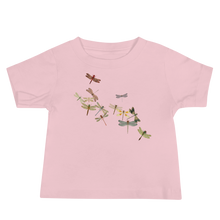Load image into Gallery viewer, Baby Jersey Short Sleeve Tee with Antique Dragonflies by Moon Shine NM
