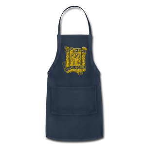 Adjustable Apron - navy
