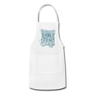 Apron - There's No Peeno in Jalapeño - white
