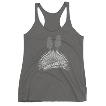 Load image into Gallery viewer, Tank Top Racerback - Gorgeous But Stabby - White Ink