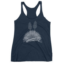 Load image into Gallery viewer, Tank Top Racerback - Gorgeous But Stabby - White Ink