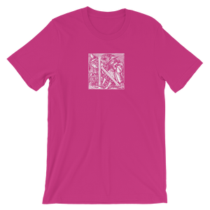 T-shirt - K. - White Ink