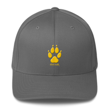 Load image into Gallery viewer, Hat - Wolf Paw High Four - Flexfit with Yellow