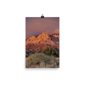 Photo Paper Poster - Sandia Sunset