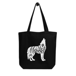Tote Bag 100% Cotton Pack Mama Howling Wolf