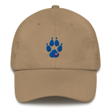 Load image into Gallery viewer, Hat - Heart Paw - Blue Embroiderey