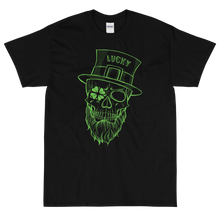 Load image into Gallery viewer, T-Shirt - Lucky the Shamrock Skeleton