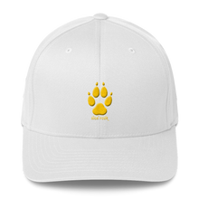 Load image into Gallery viewer, Hat - Wolf Paw High Four - Flexfit with Yellow