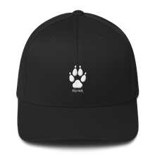 Load image into Gallery viewer, Hat - Wolf Paw High Four - Flexfit with White Thread