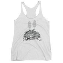 Load image into Gallery viewer, Tank Top Racerback - Gorgeous But Stabby - White Ink