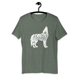 T-Shirt Pack Mama Howling Wolf Short Sleeved in 13 Colors