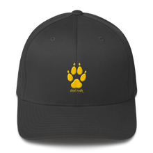 Load image into Gallery viewer, Hat - Wolf Paw High Four - Flexfit with Yellow
