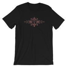 Load image into Gallery viewer, T-Shirt - Mystic Wolves Howling with Moon Phases