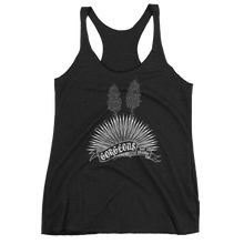 Load image into Gallery viewer, Tank Top Racerback - Gorgeous But Stabby - White Ink