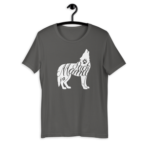 T-Shirt Pack Mama Howling Wolf Short Sleeved in 13 Colors
