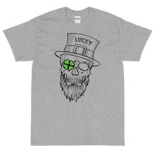 Load image into Gallery viewer, T-Shirt - Lucky the Shamrock Skeleton