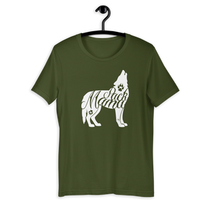 T-Shirt Pack Mama Howling Wolf Short Sleeved in 13 Colors
