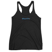 Load image into Gallery viewer, Tank Top Racerback - #NotAPet