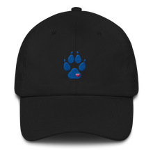 Load image into Gallery viewer, Hat - Heart Paw - Blue Embroiderey