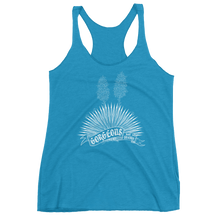 Load image into Gallery viewer, Tank Top Racerback - Gorgeous But Stabby - White Ink