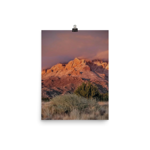 Photo Paper Poster - Sandia Sunset